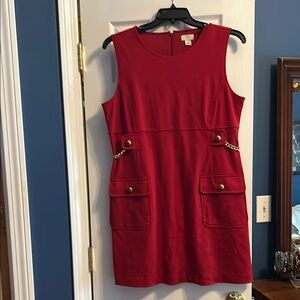 Red Sleeveless Dress